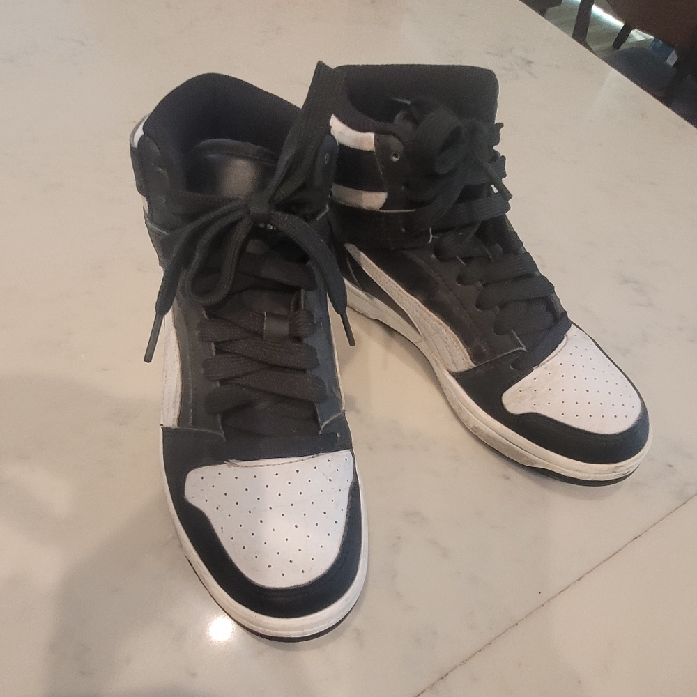 Boys High Top Shoes